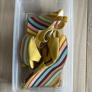 FRH Multicolor Striped Wedges